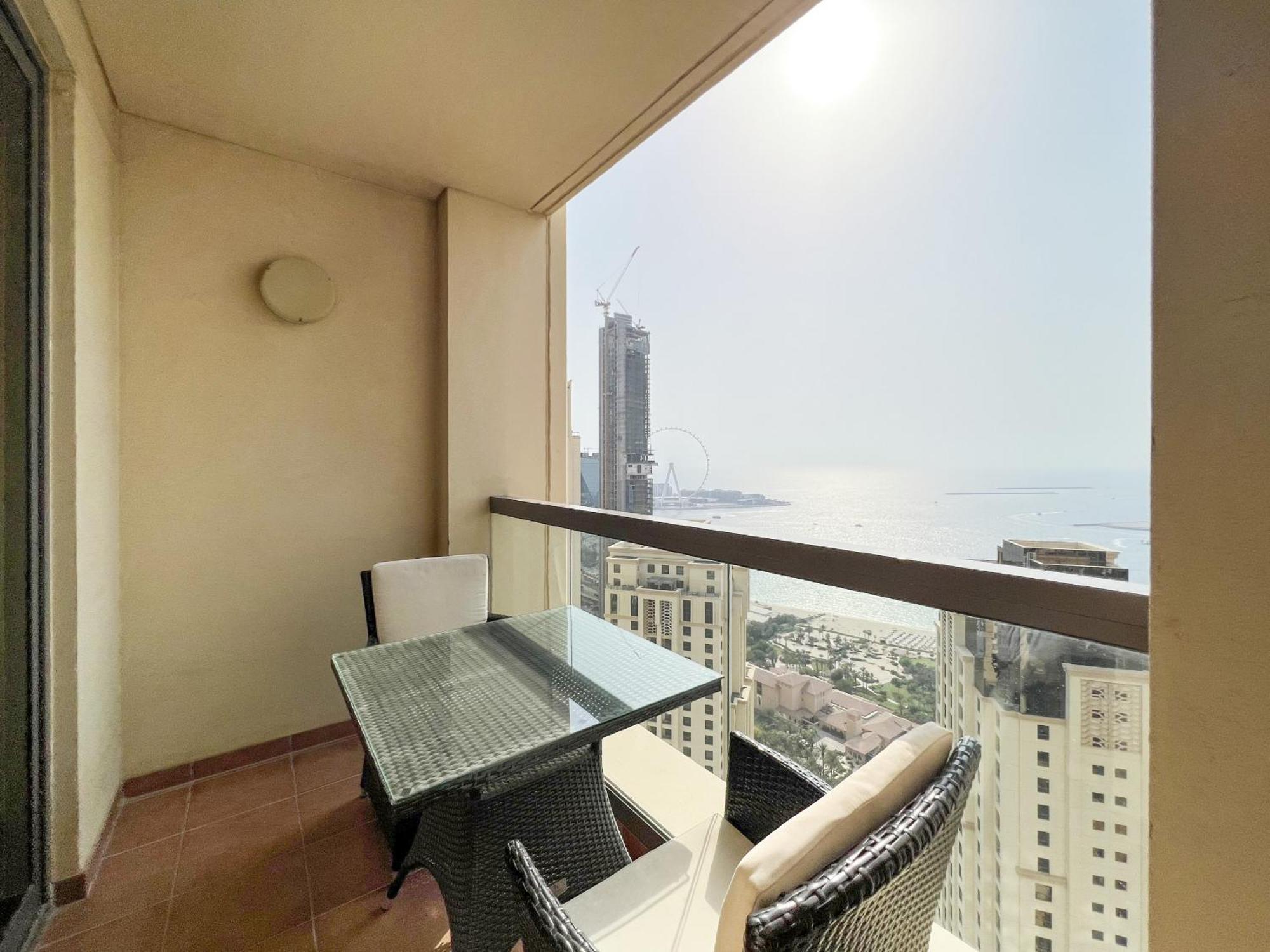 Stunning Marina & Sea View 4 Bedroom Apartment, Murjan 6 Jumeriah Beach Dubaj Exteriér fotografie